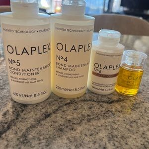 Olaplex - Set- Just tried conditioner and shampoo once. Everything else new.